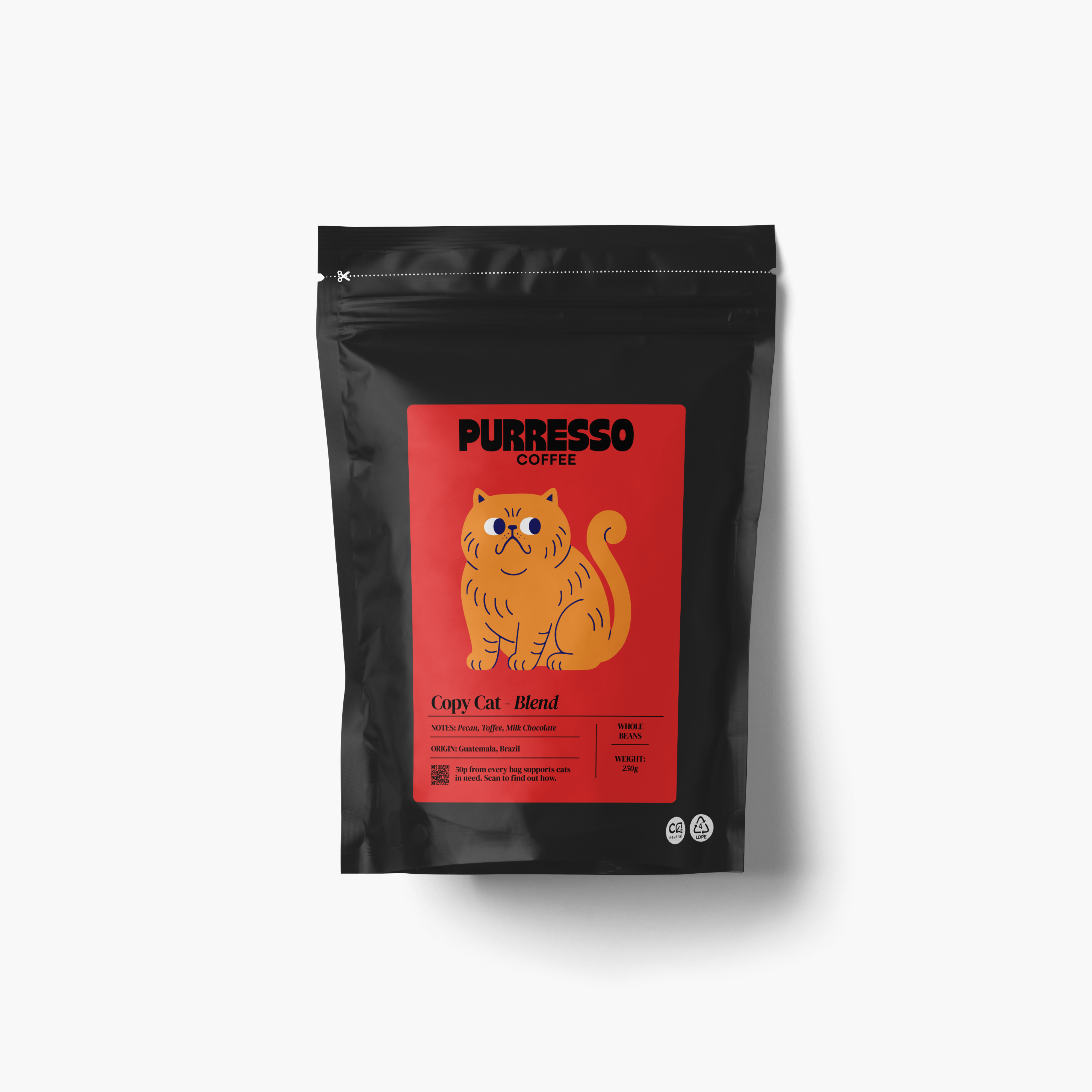 Medium Roast Coffee Beans UK | Smooth Coffee Blend | Copy Cat