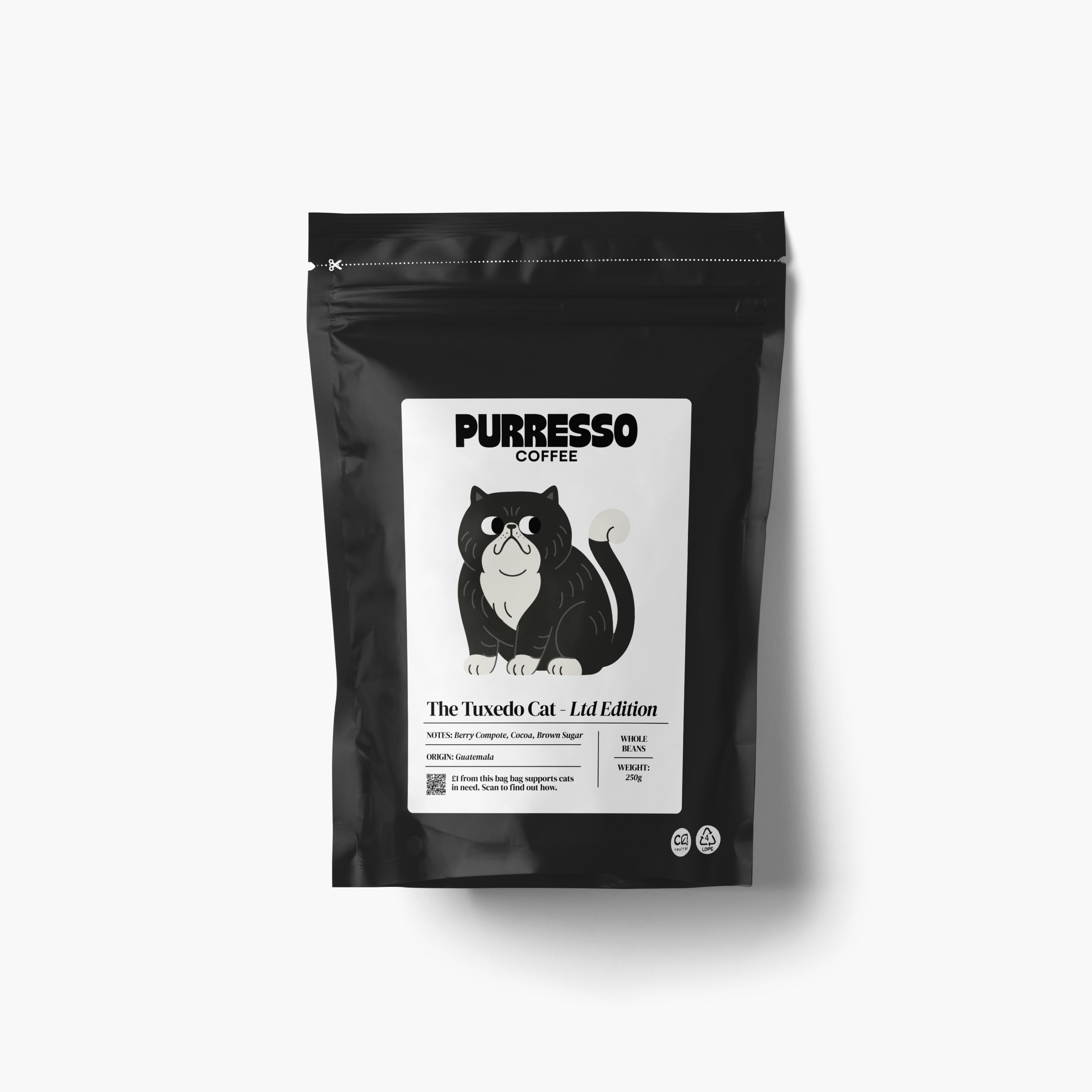 Limited Edition - The Tuxedo Cat